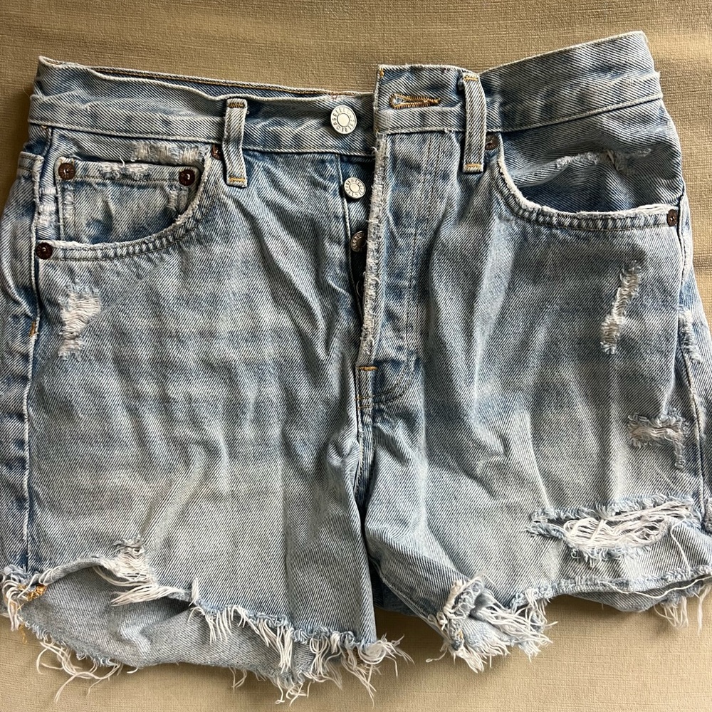 Agolde Parker Long Shorts
